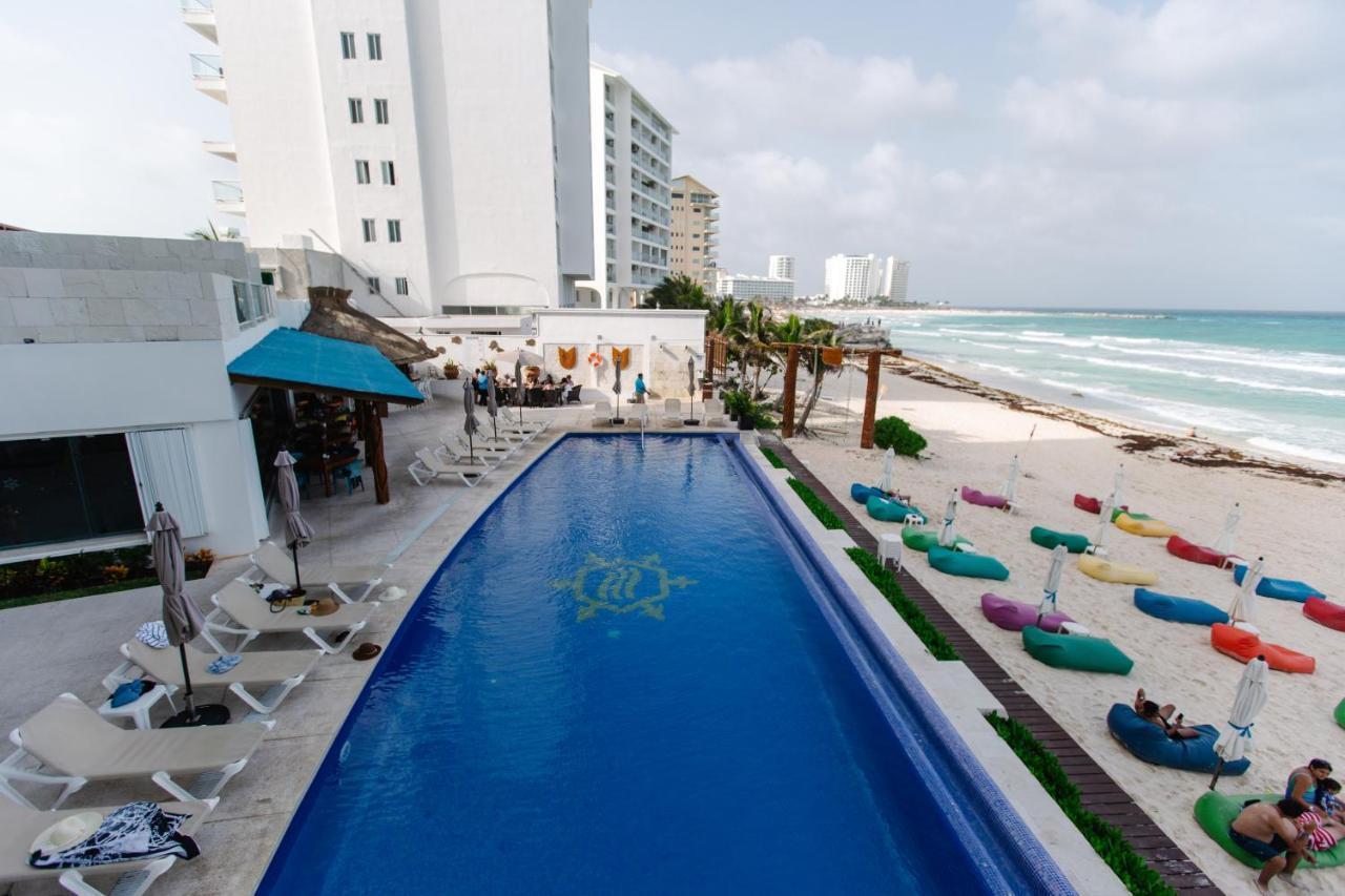 Ocean Front View Villa Cancun Bagian luar foto